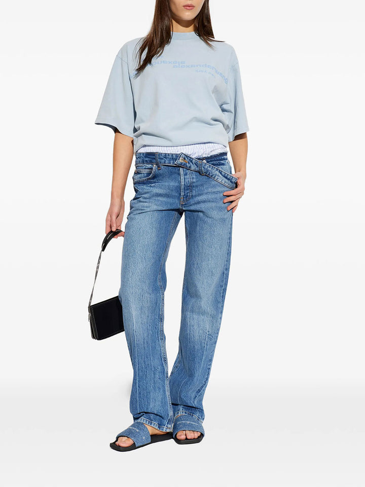 Alexander Wang Straight leg - Blu | 132acd4f5cf1c042b1c299fab96bf82ce628d0a9