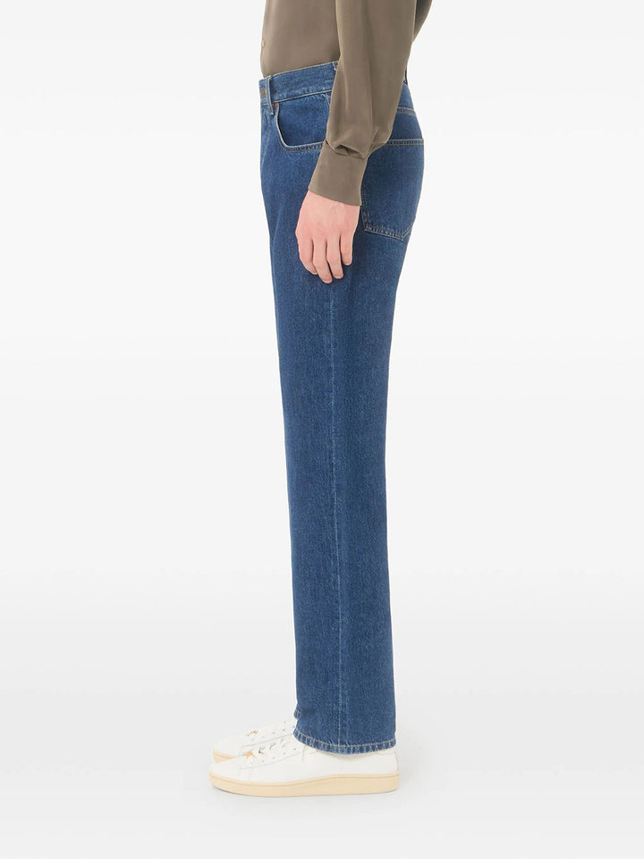 Valentino Garavani Straight leg - Blu | 957e008561845a2ae9bf4c5c28eb2ea3ac36dfb6