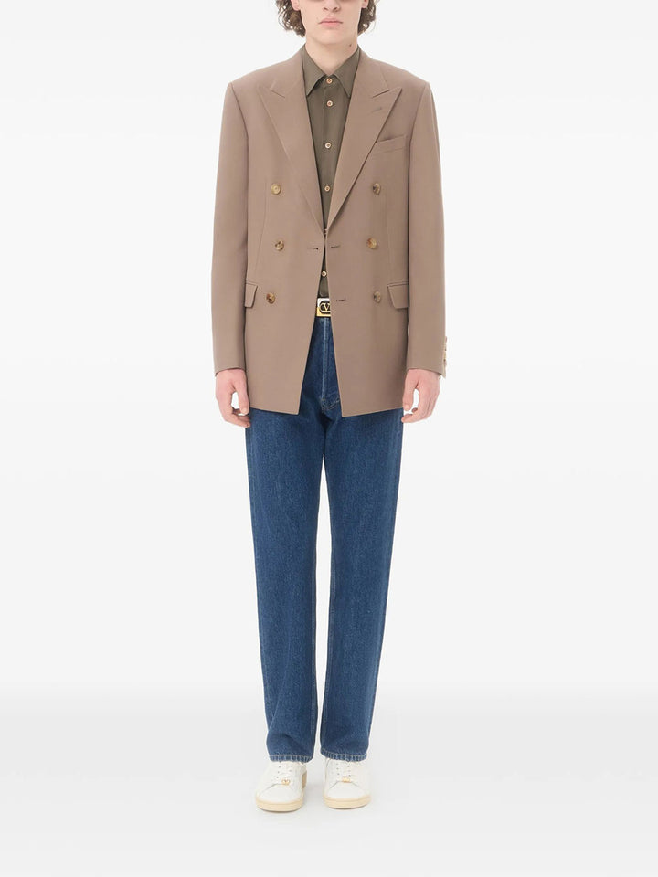 Valentino Garavani Straight leg - Blu | 01eb3772de205b693056093ab26d8e9b0dcf53f3