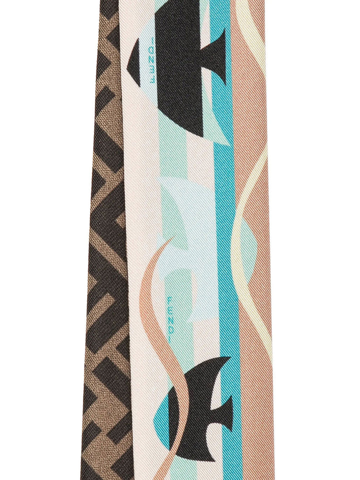 Fendi Foulards - Blu | 8ebd80f25b7535c789c61255828b73641e357193