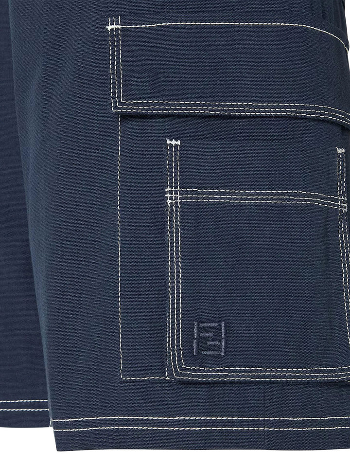 Fendi Short - Blu | 378a1700230690809312efd6fdee03c71042fb16