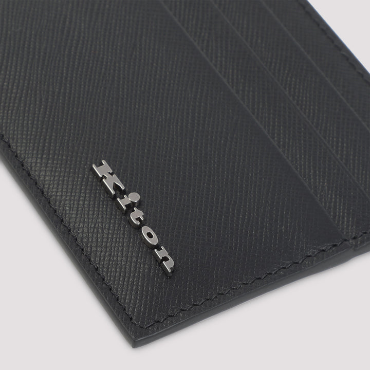 Kiton Credit card case - Nero | 89231c95f8a330e357702a4c952a3560b911042d