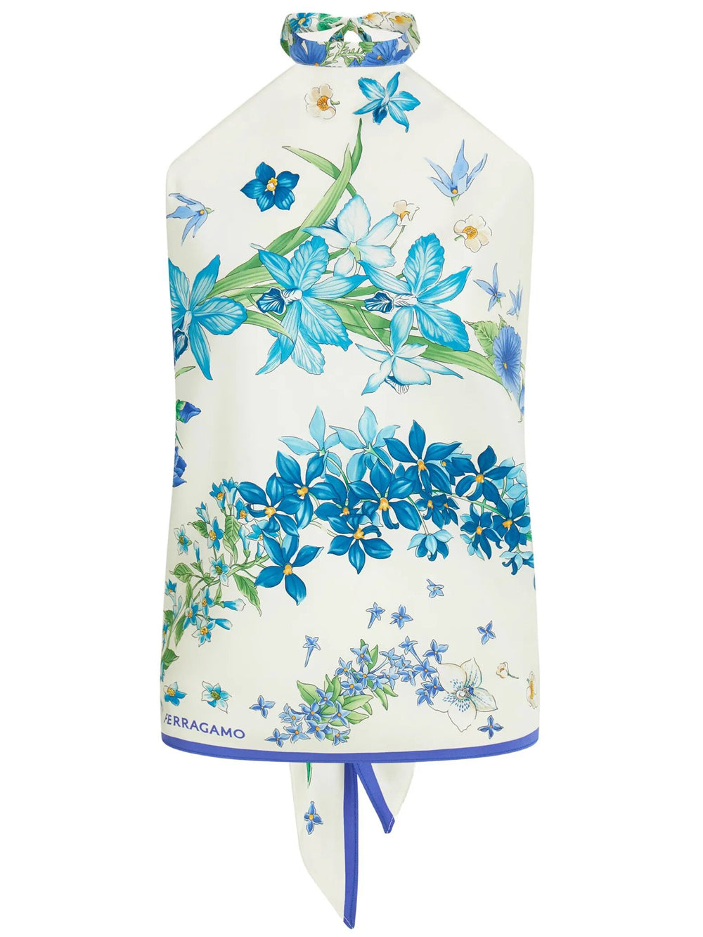 Ferragamo TOP - Blu | 5ada17087747f47e8cf3026bdd6f0d1fe796a6c3