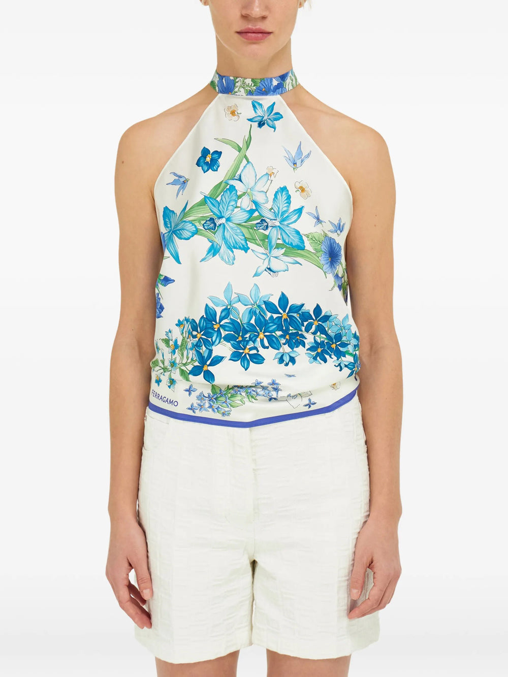 Ferragamo TOP - Blu | 97caab362457c7afca577bfc7da8bdf688a4118a