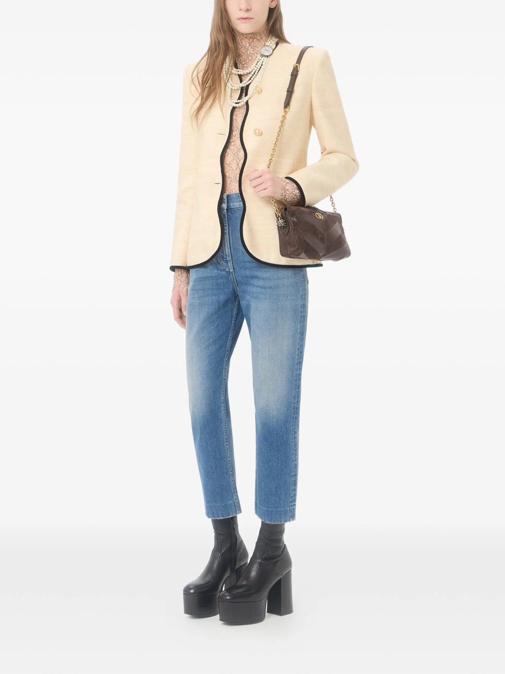 Valentino Garavani One Shoulder Bag - Marrone | 1865c4afe620b67f16f5b24286fe23c2b34da92c