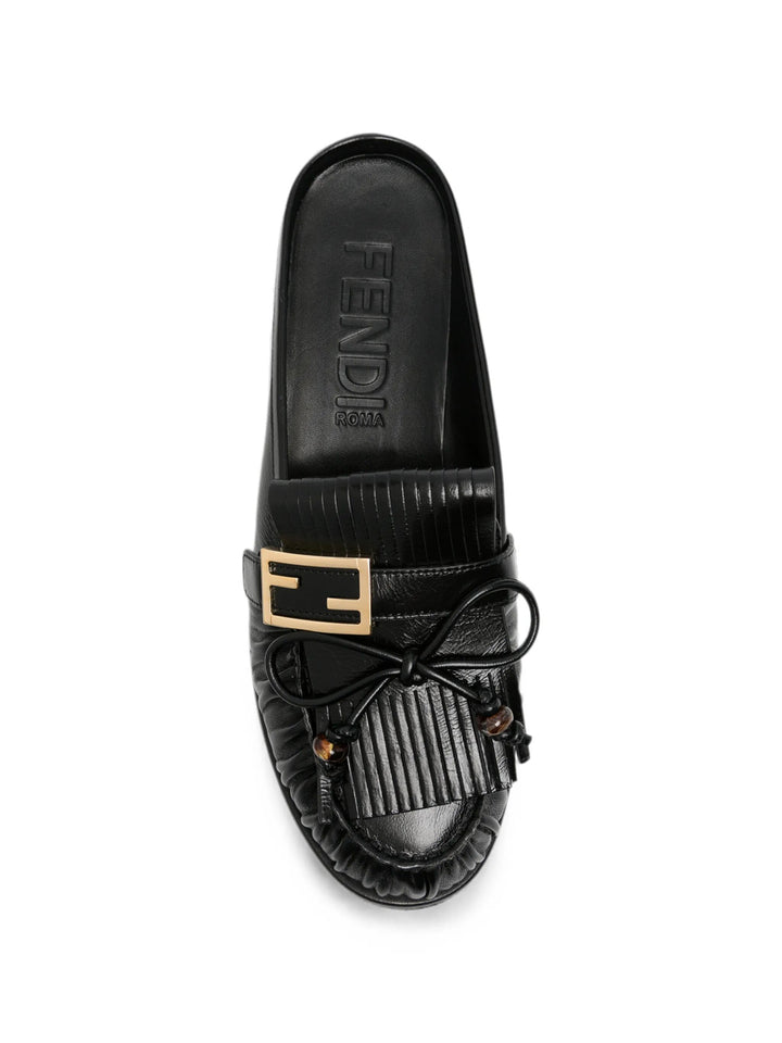 Fendi Mules - Nero | 8f184c383b2ae34a1f0935c91bf9df07636bf648