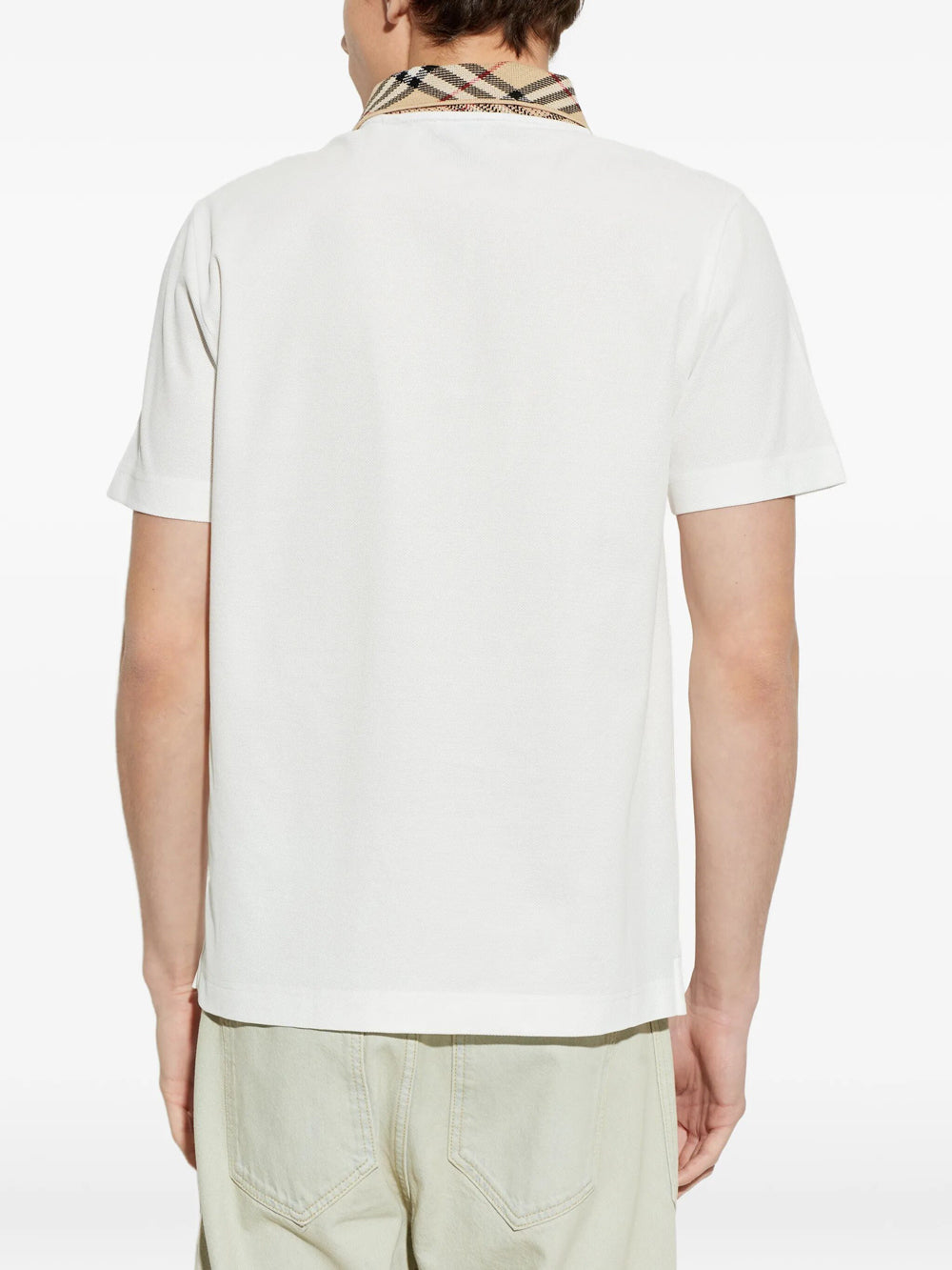 Burberry London England POLO - Bianco | f1e17faa0e290e5ac21fa56fba88c7b8d6d5a7ab