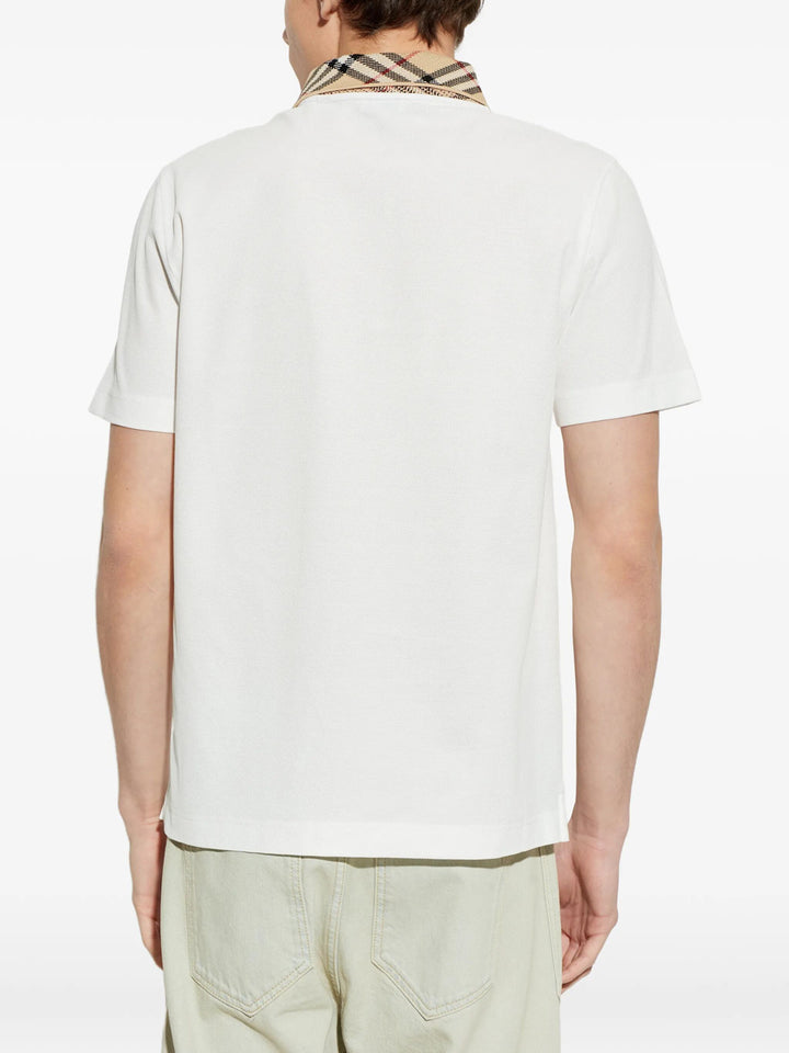 Burberry London England POLO - Bianco | f1e17faa0e290e5ac21fa56fba88c7b8d6d5a7ab