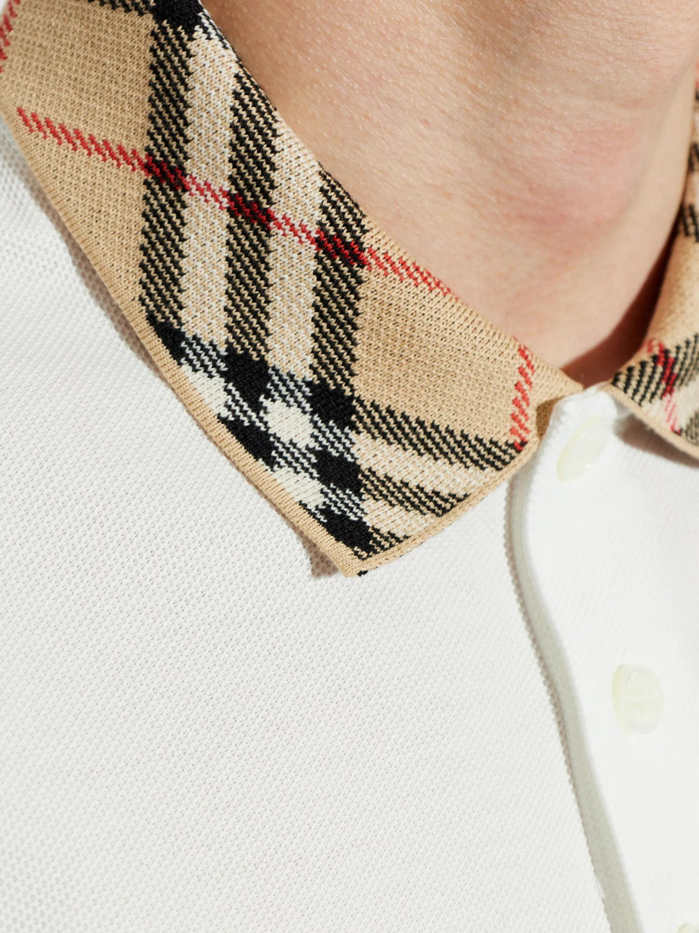 Burberry London England POLO - Bianco | eb7c384421ebd2c94651e93d7e66fa9bb03b85ae