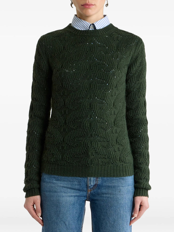Etro MAGLIA - Verde | 8addf5aa250ac8212945f1412cf5670f18f42d47