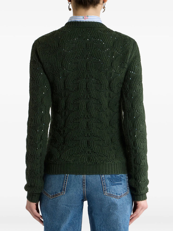 Etro MAGLIA - Verde | ed6eb7e0cd4f53d87df025fc4fd6e01d83aa3fde