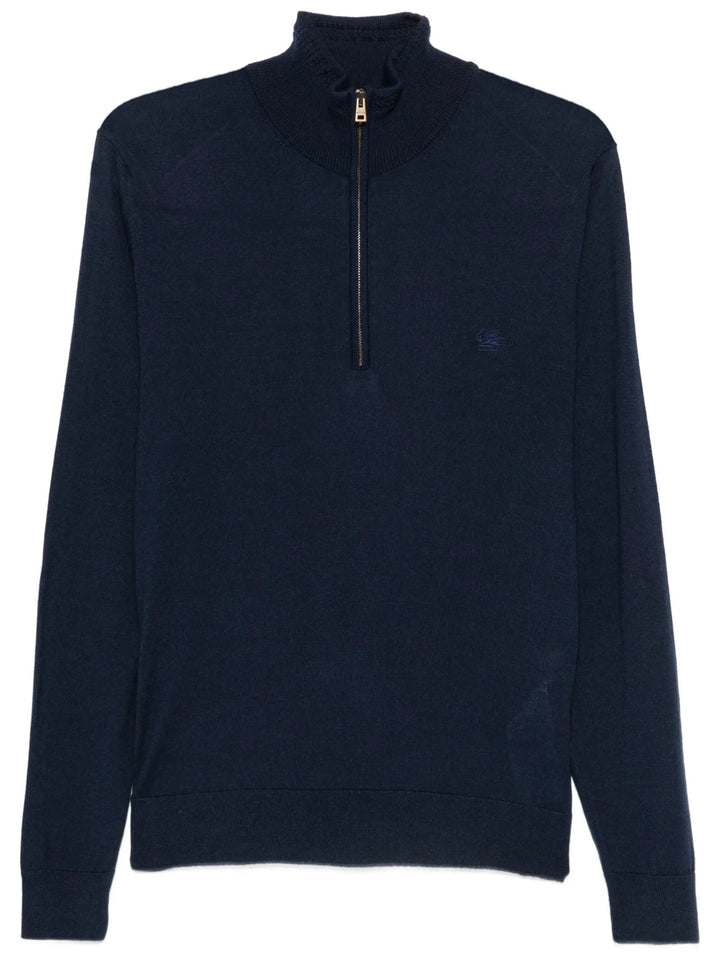 Etro MAGLIA - Blu | 423a035048618a9d44ae415fdbeba8431170d306