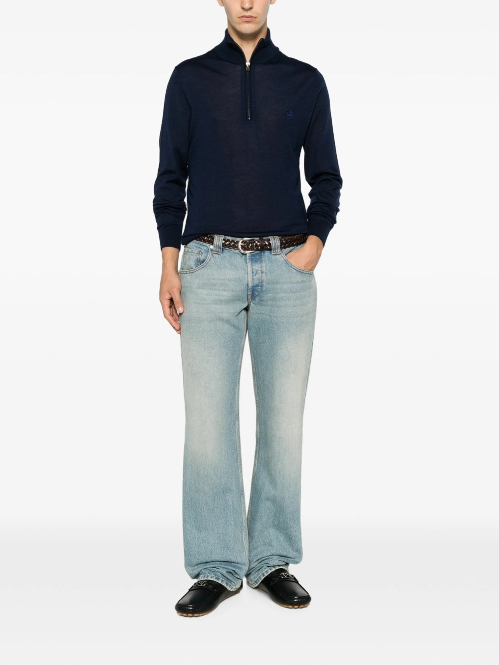 Etro MAGLIA - Blu | 194f777d5496dda87c251a6155f7fe49c4242572