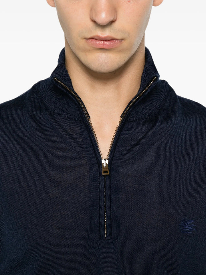 Etro MAGLIA - Blu | 687d5a28f92be8bc87b889bb5c7b4aa5559add1a