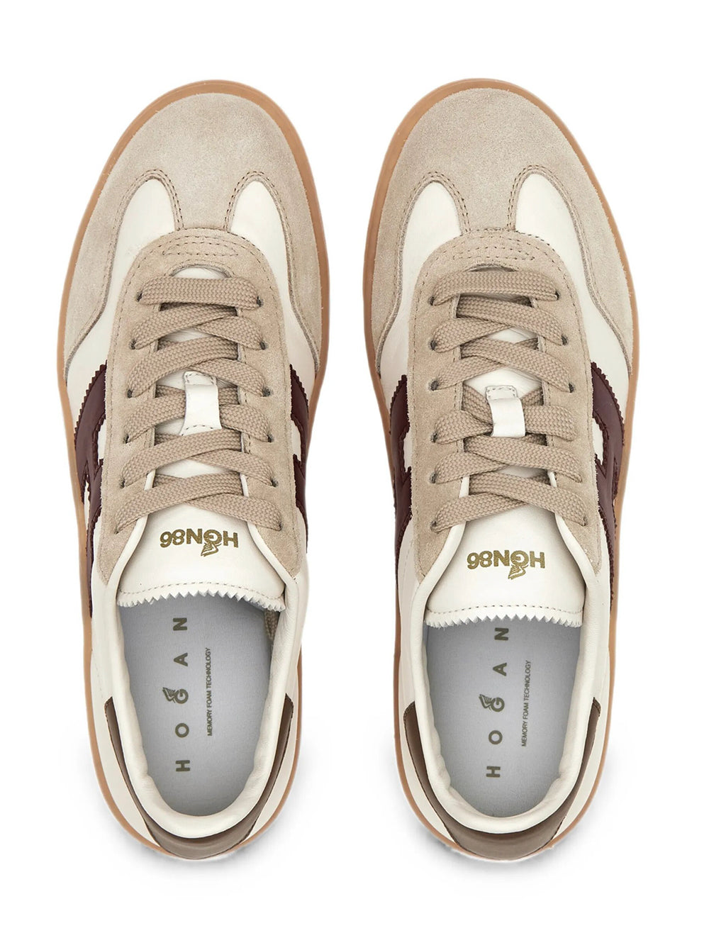 Hogan Sneakers - Nude & Neutrals | 7b946e3a6602f14df7dd67c7a6f456cd2ce832dd