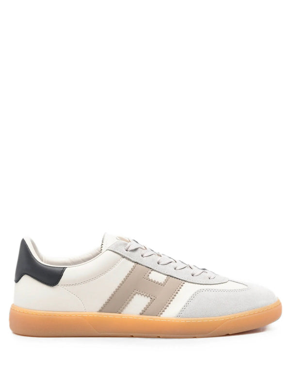 Sneakers Hogan Cool In Pelle Liscia E Camoscio