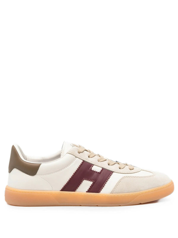 Sneakers Hogan Cool In Pelle Liscia E Camoscio