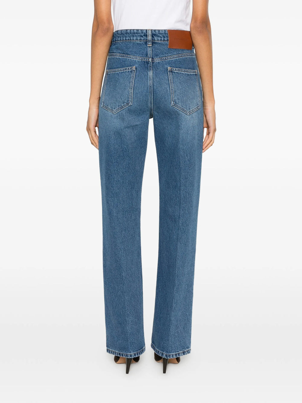Victoria Beckham Straight leg - Blu | be85faae90be7846eae48ea659ac2014d939da5a