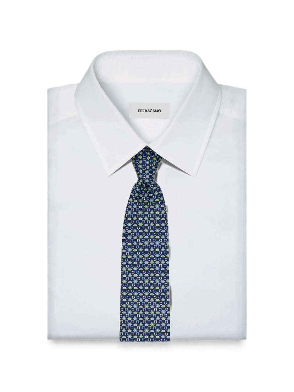 Ferragamo Ties - Blu | 60593815b84d4d4cdd04e37f14b219335233926a