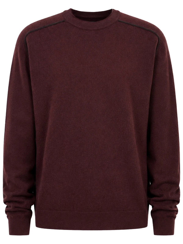 Maglia Girocollo In Lana Vergine