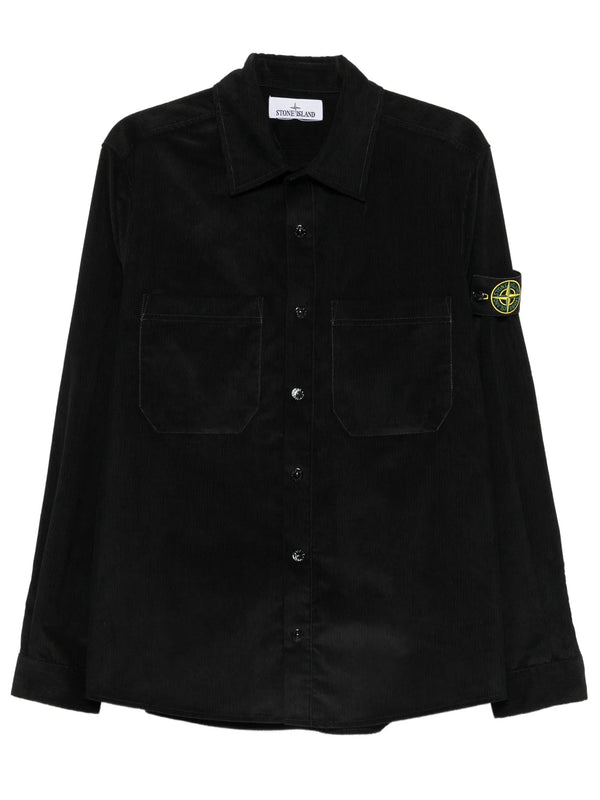 Giacca-Camicia In Velluto Di Cotone