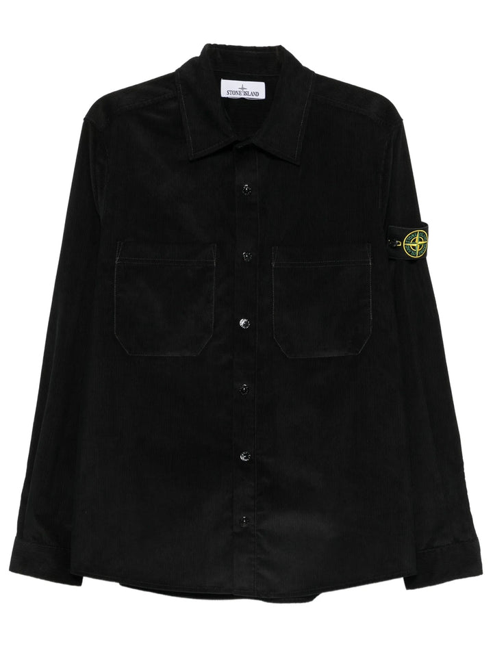 Stone Island Shirt jackets - Nero | b272a58a6fc0589942d12b70f83e91709a234ba3