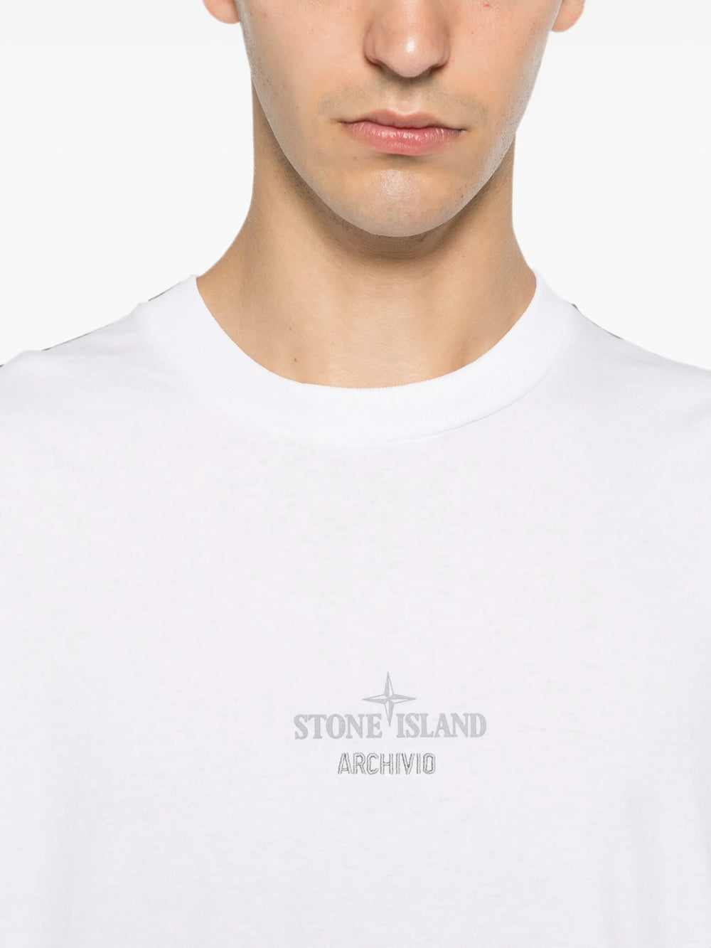 Stone Island T-shirts - Bianco | 5b6ba305f572e803e6c3faced9297f80613f16ca