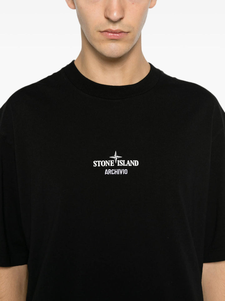 Stone Island T-shirts - Nero | 5d1fde420c4f23ab80655e406db460fda308f107