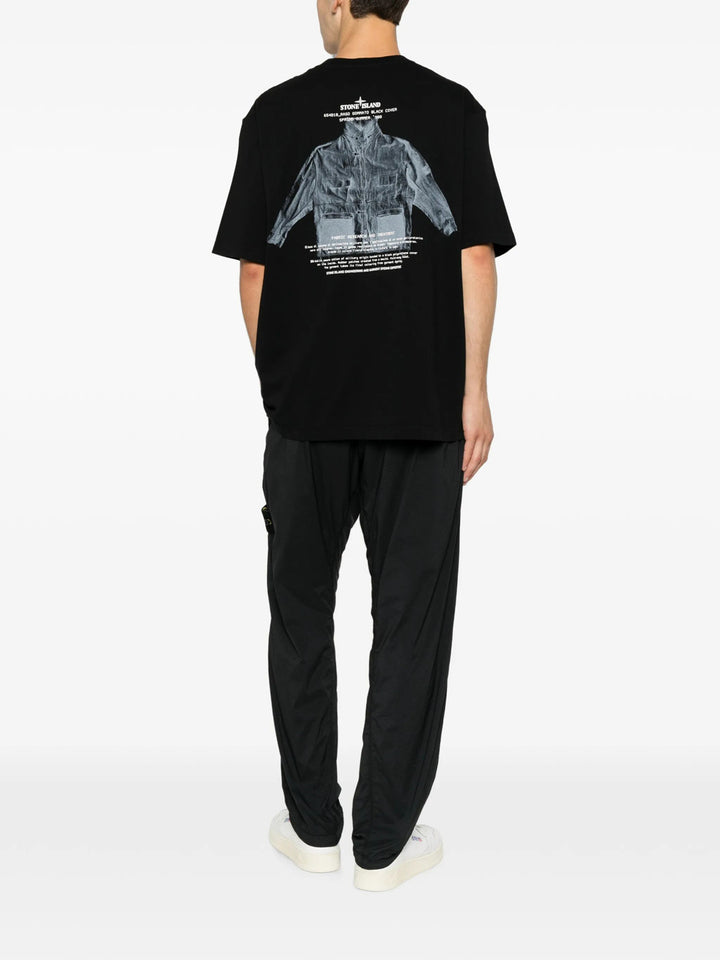 Stone Island T-shirts - Nero | 4027cacf6a5ce2f13d3d2d5f003891a2fc1ed53a
