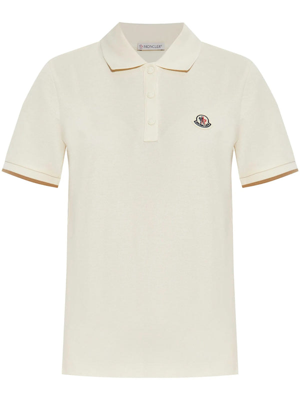 Polo In PiquÉ Con Patch Logo