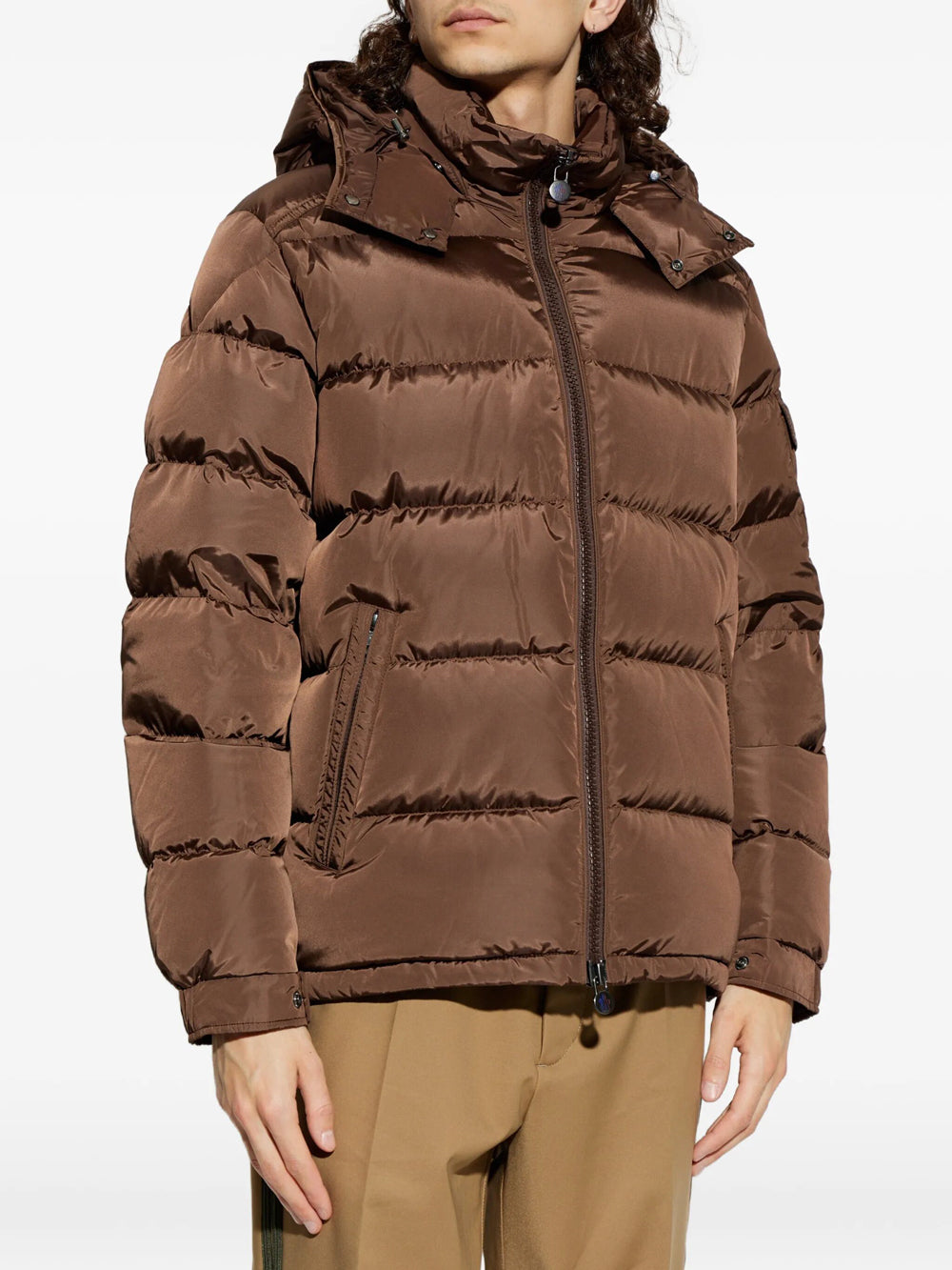 Moncler Down jackets - Marrone | b99d894ea01dc1c49da77a6f10db321f8ce031b3