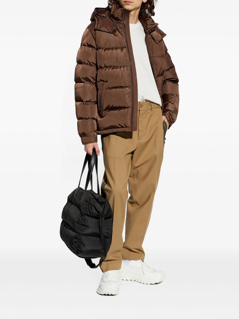 Moncler Down jackets - Marrone | 4ab60088b48aae907b3ba7908e34d0521bfc160b