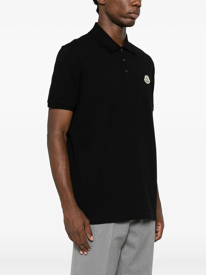 Moncler Polo - Nero | a5d2f61d8cf2c67de05e4c225d2943ddcc0958c9