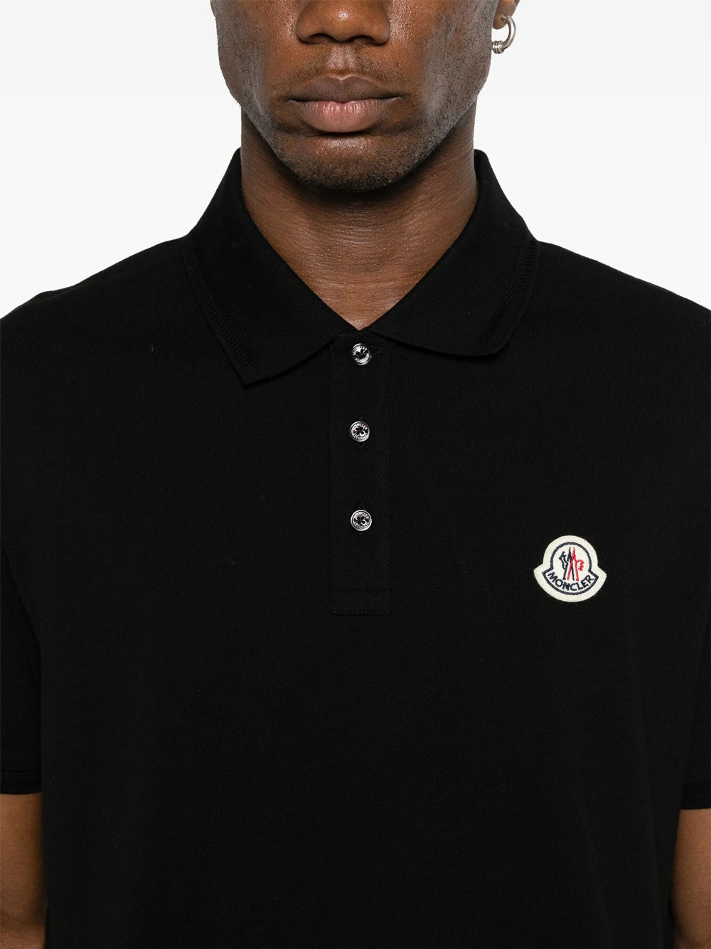 Moncler Polo - Nero | a3e96a6259e69f9fbed27e1fdd54dcd0000c99a5