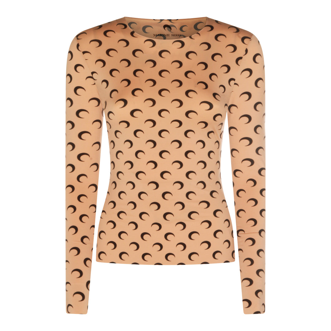 Marine Serre Top - TAN | 06327fc35ba2dbb19ce96c33c12af562ac2c1f58
