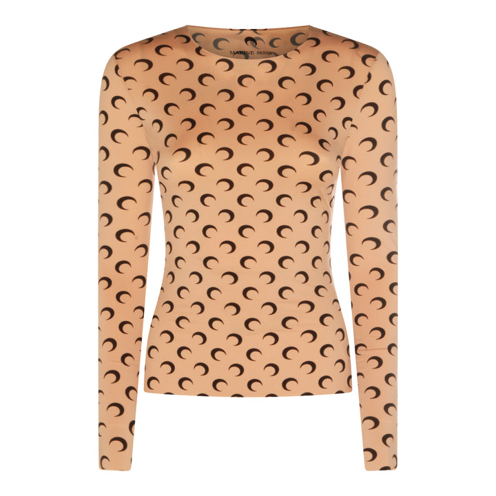 Marine Serre Top - TAN | 06327fc35ba2dbb19ce96c33c12af562ac2c1f58