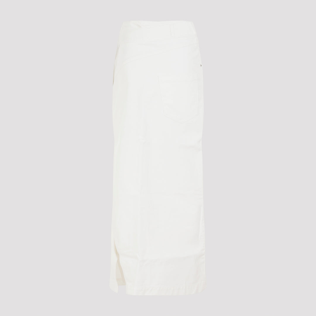 Loewe Midi skirts - Bianco | 521fa2fdb26c058801b0cda40ef5cda61cc63c7e