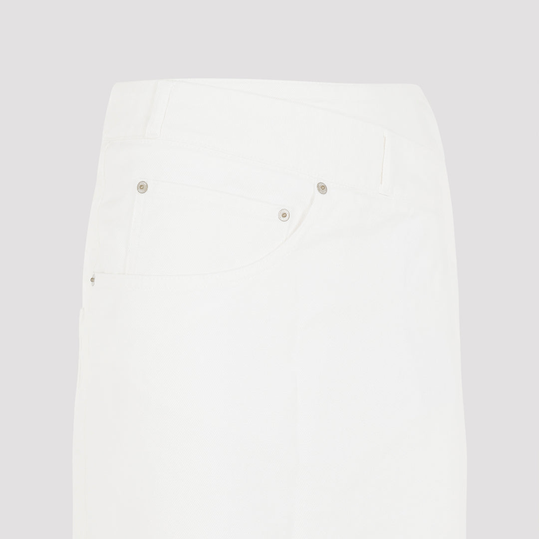 Loewe Midi skirts - Bianco | e87968e4f501b2998f8231af641bae63647391cf