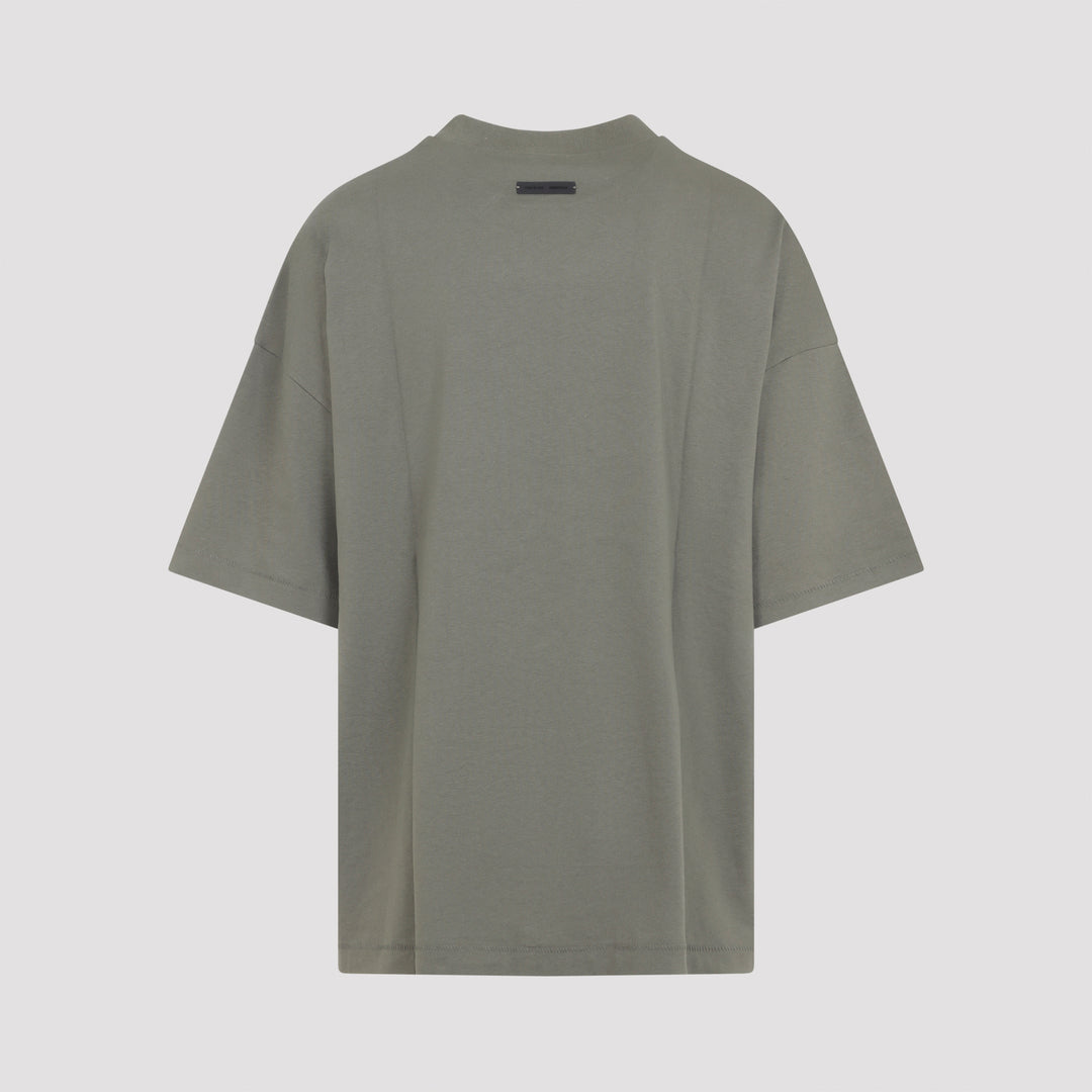 Fear Of God Essentials T-shirts - Verde | f6489d388093a75f2d40e8e68004d5b377aaa97c