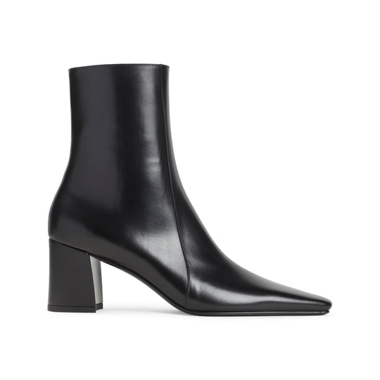 Black Rainer Calf Leather Boots