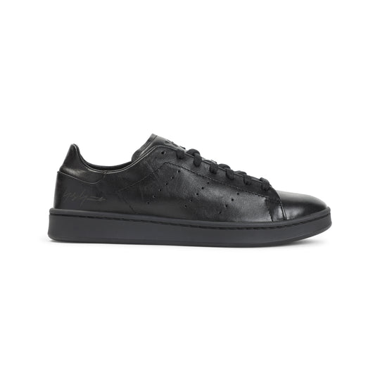 Black Stan Smith Leather Sneakers