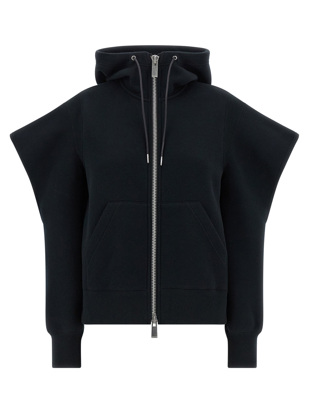 Sacai Sponge Felpe - Nero | 134295a9189b032a9690674d7c3b91de953a6e63