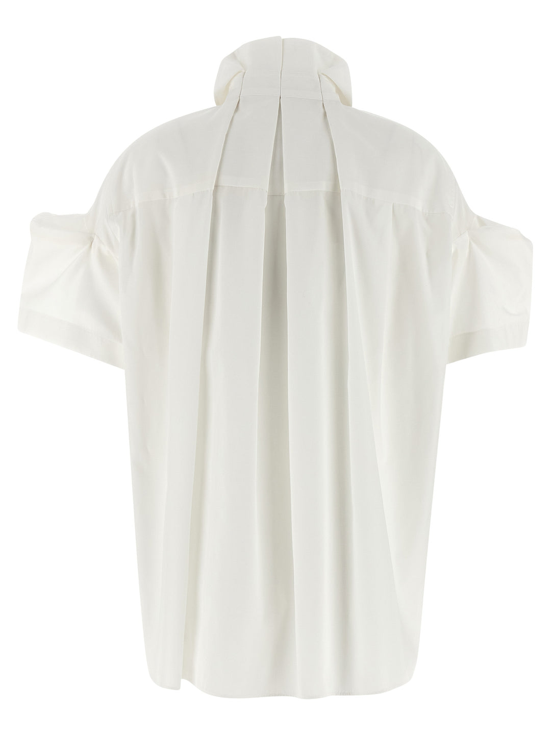 Sacai Poplin Shirt Camicie - Bianco | 47d15eaa198afb31d19636717bc54649bf8802ae