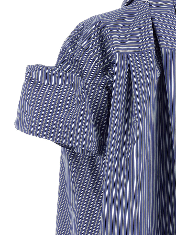 Sacai Striped Shirt Camicie - Blu | 9be3af12536d68fcaa92b6272e453bcb92dac97c