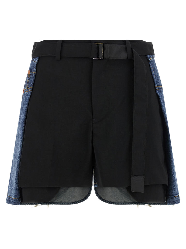 Sacai Wool Insert Shorts Bermuda e Short - Multicolor | 536d160b87fb9f75967f12b1d0f7c2125869fef9