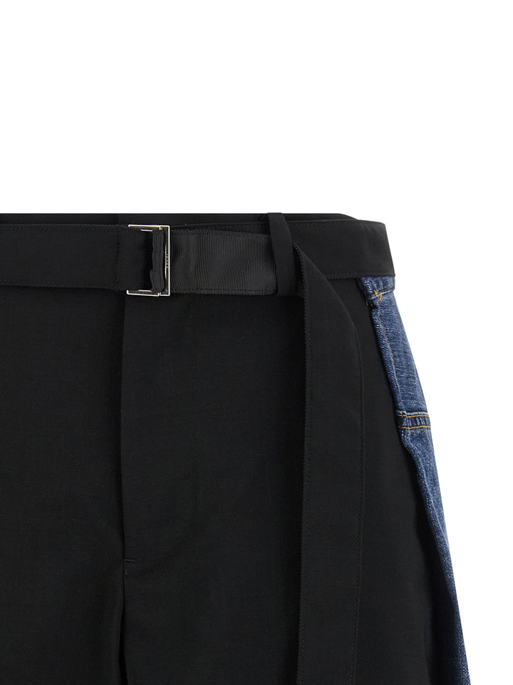 Sacai Wool Insert Shorts Bermuda e Short - Multicolor | 9c76a3c35f6d3b4ea83d2477d6a4ca34b3ccc67e