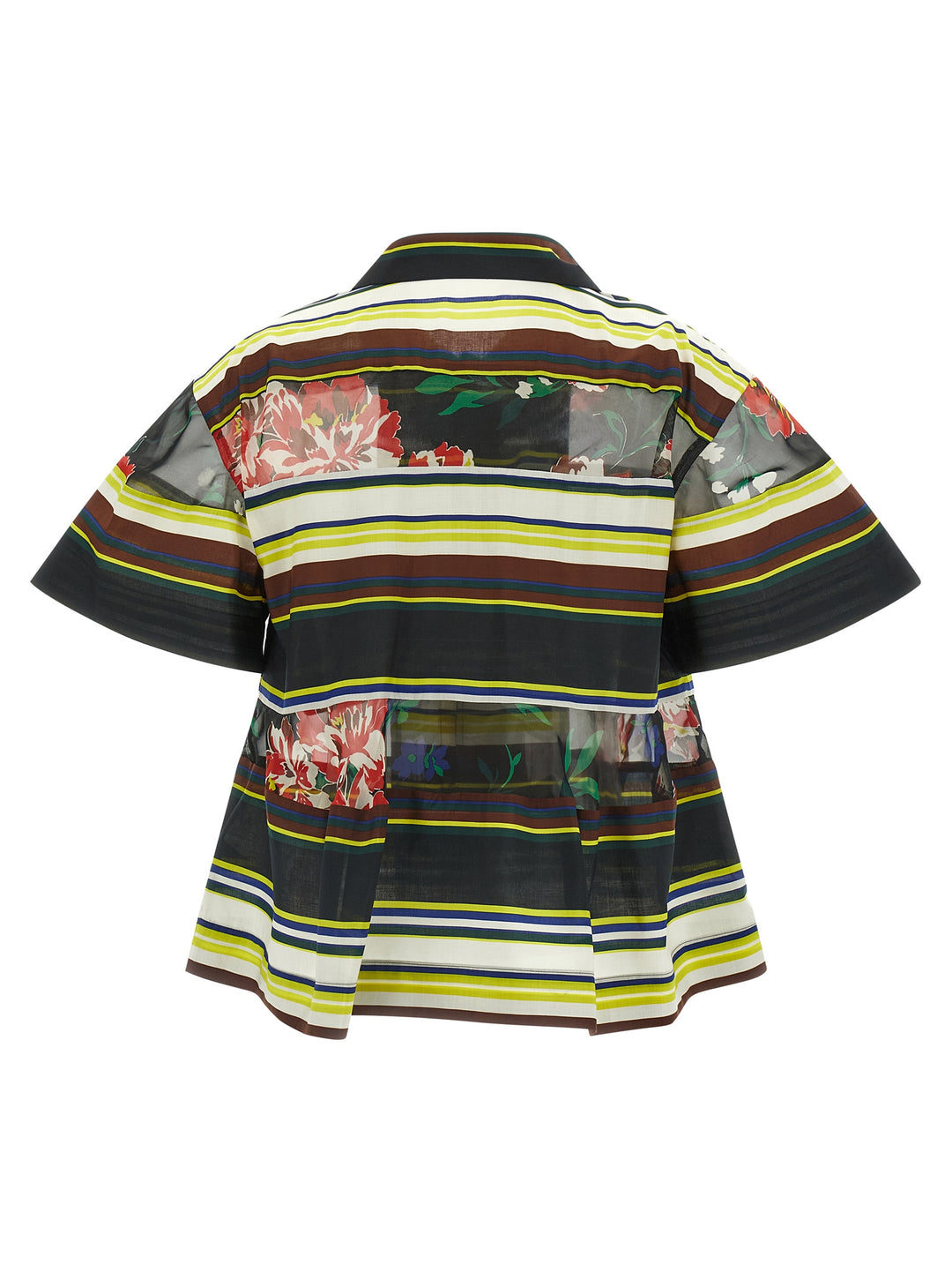 Sacai Pattern Mix Camicie - Multicolor | 61e96435cf5b5aca5577d9f401f62bc62ef70651