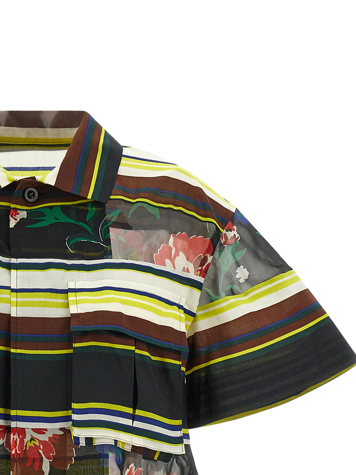 Sacai Pattern Mix Camicie - Multicolor | a8b49d410be3de8076876ca3700a7bfe4f5a5ac7