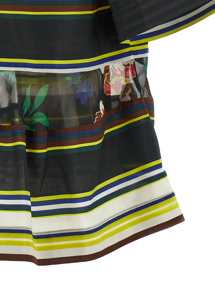 Sacai Pattern Mix Camicie - Multicolor | fb73520ae89beced4957590c6ff986d82c18b4e9
