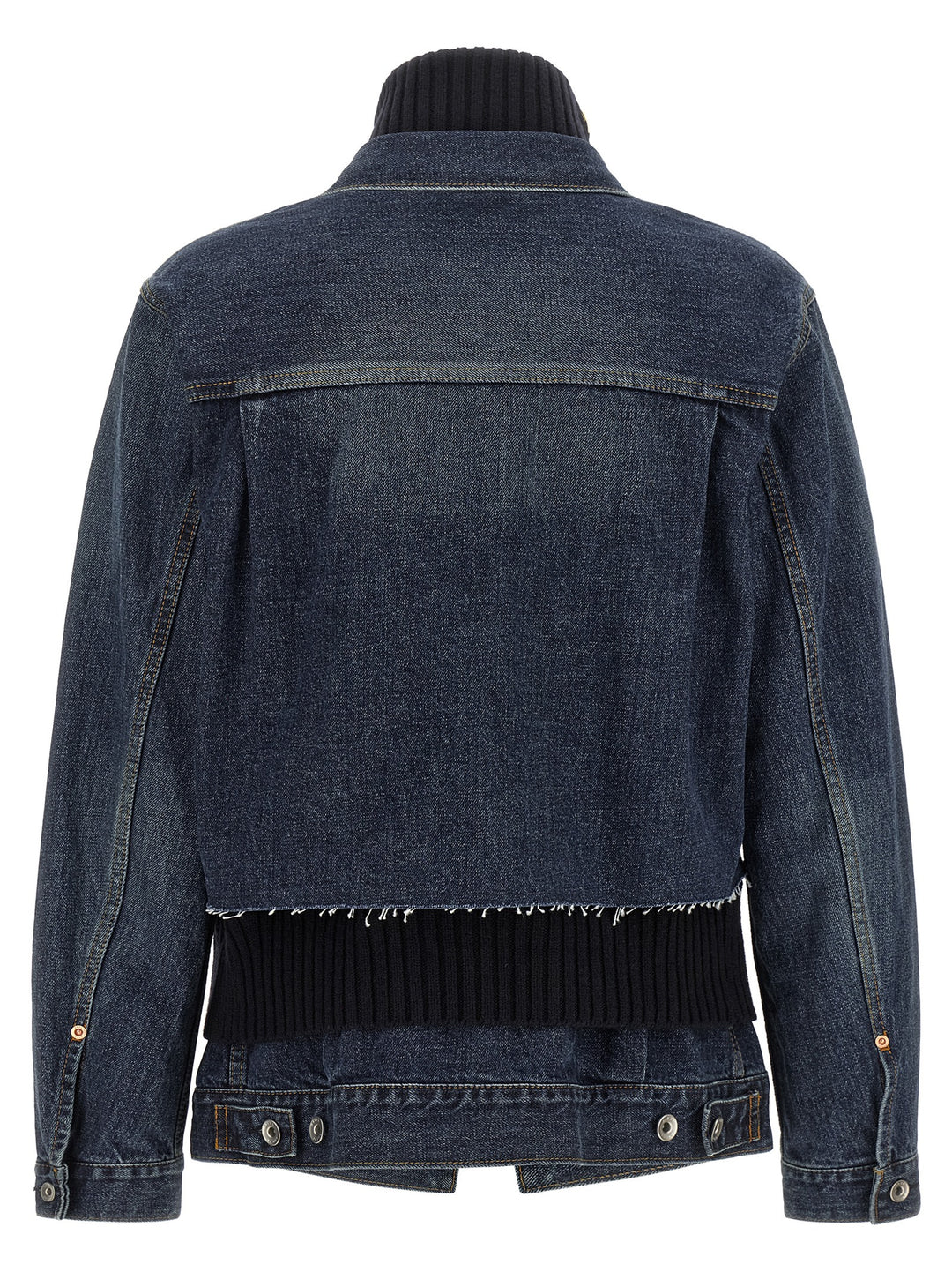 Sacai Hybrid Jacket Puffer Jackets - Blu | 5b0d1391371ac36fdff417f9a092a7fdea32a20d